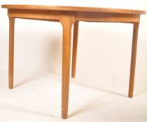 MID 20TH CENTURY TEAK WOOD EXTENDING DINING TABLE BY MCINTOSH