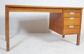 RETRO VINTAGE LATE 20TH CENTRY TEAK DESK