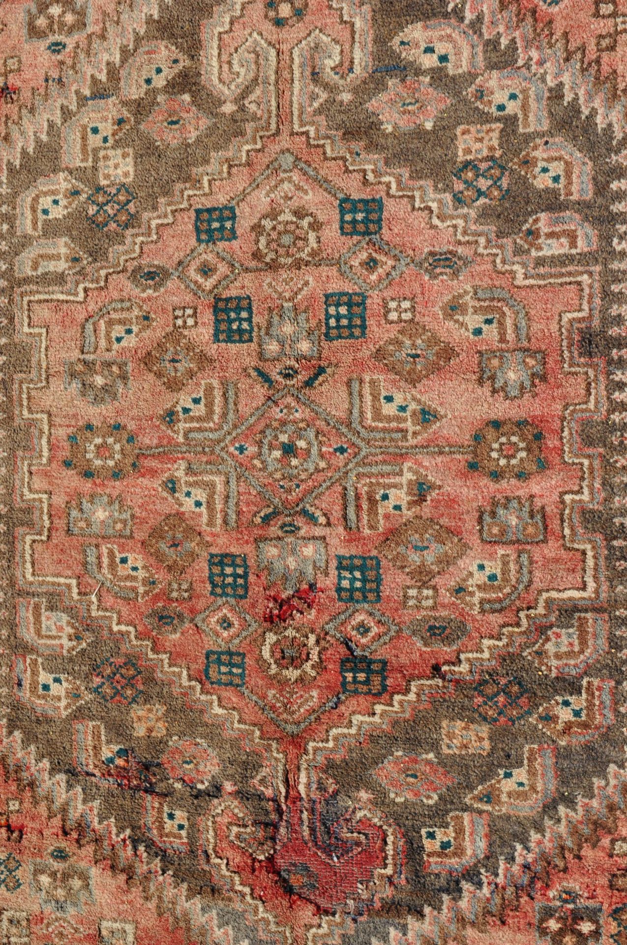 19TH CENTURY PERSIAN ISLAMIC MALAYER CARPET RUG - Bild 3 aus 7