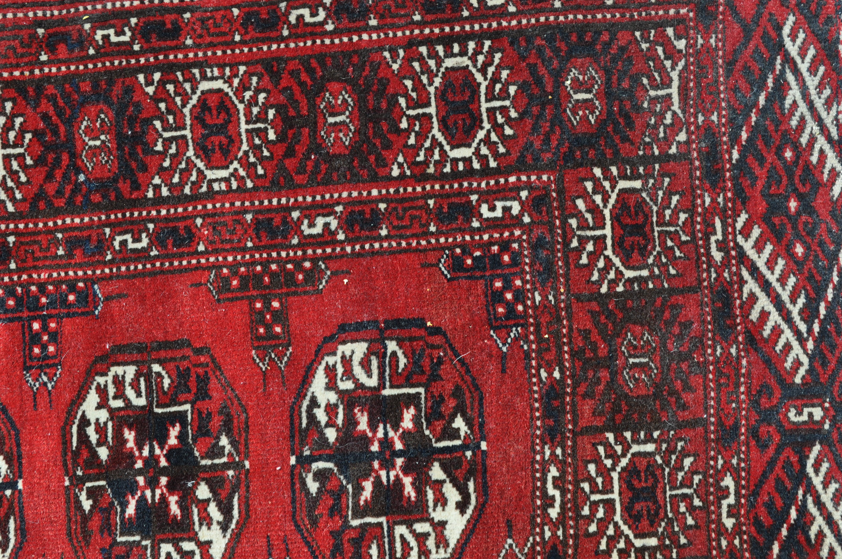 20TH CENTURY PERSIAN ISLAMIC AFGHAN RUG - Image 3 of 6