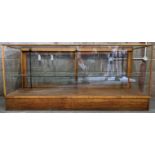 VINTAGE ART DECO HABERDASHERY SHOP DISPLAY CABINET COUNTER