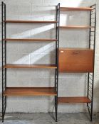 1960’S TWO BAY LADDERAX MODULAR WALL UNIT