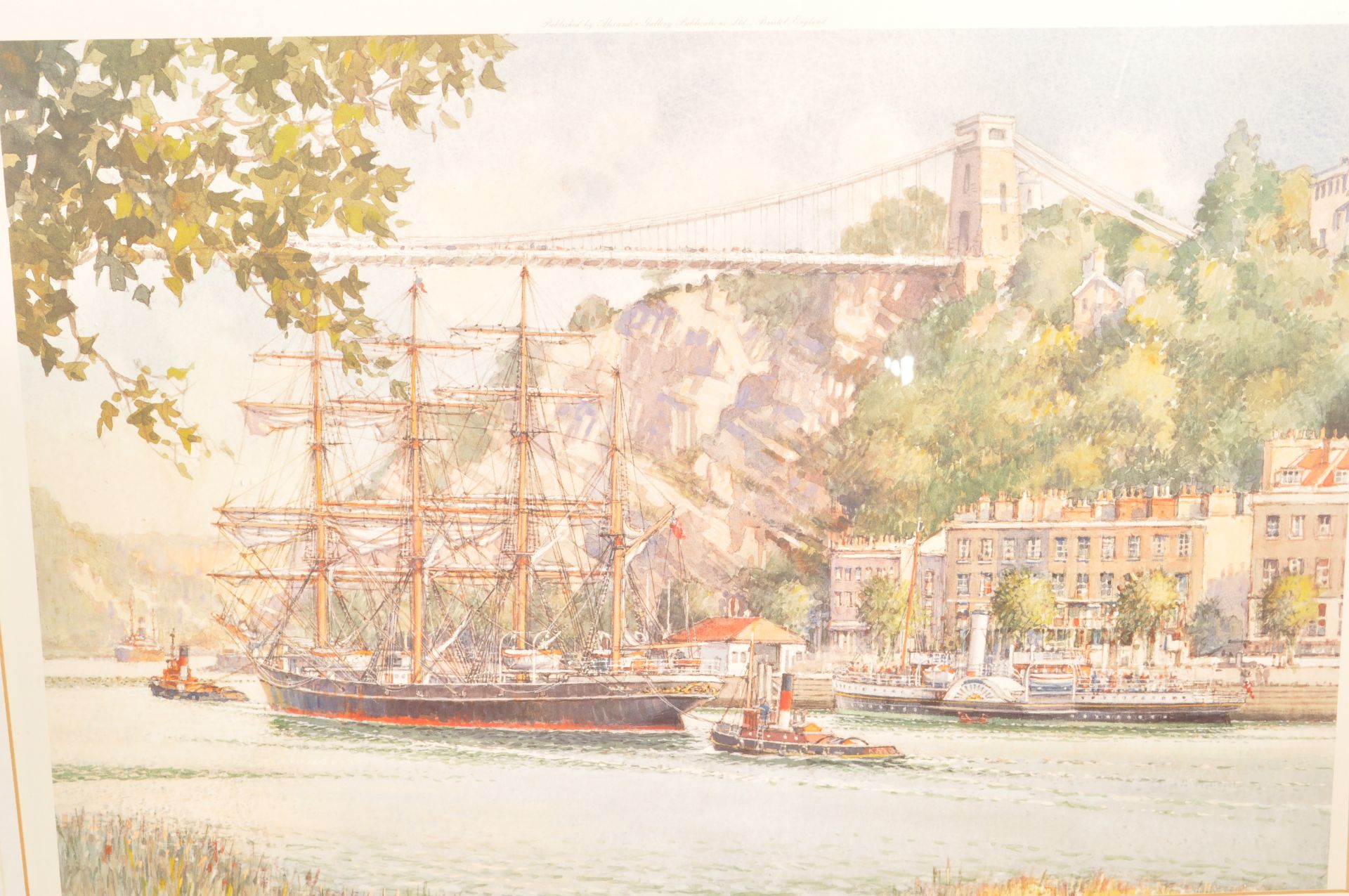 AFTER FRANK SHIPSIDES - A GROUP OF THREE 20TH CENTURY MARITIME PRINTS. - Image 3 of 7