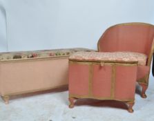 VINTAGE RETRO 20TH CENTURY CIRCA 1980S OCCASIONAL FURNITURE BY LLOYD LOOM