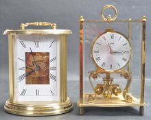 PAIR OF 20TH CENTURY CIRCA 1990S SEWILLS AND KUNDO CARRIAGE CLOCKS