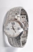 MAURICE LACROIX STAINLESS STEEL WRIST WATCH