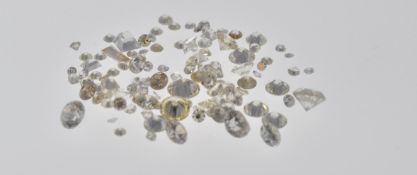 GROUP OF LOOSE DIAMONDS TOTALLING 5.3CT