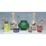 COLLECTION OF VINTAGE 20TH CENTURY CONTINENTAL GLASS