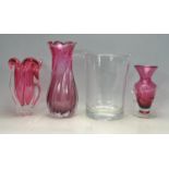 COLLECTION OF RETRO VINTAGE 20TH CENTURY STUDIO ART GLASS