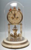 20TH CENTURY GERMAN ANNIVERSARY CLOCK