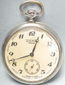 USSR SEKONDA 18 JEWELS TRAIN POCKET WATCH