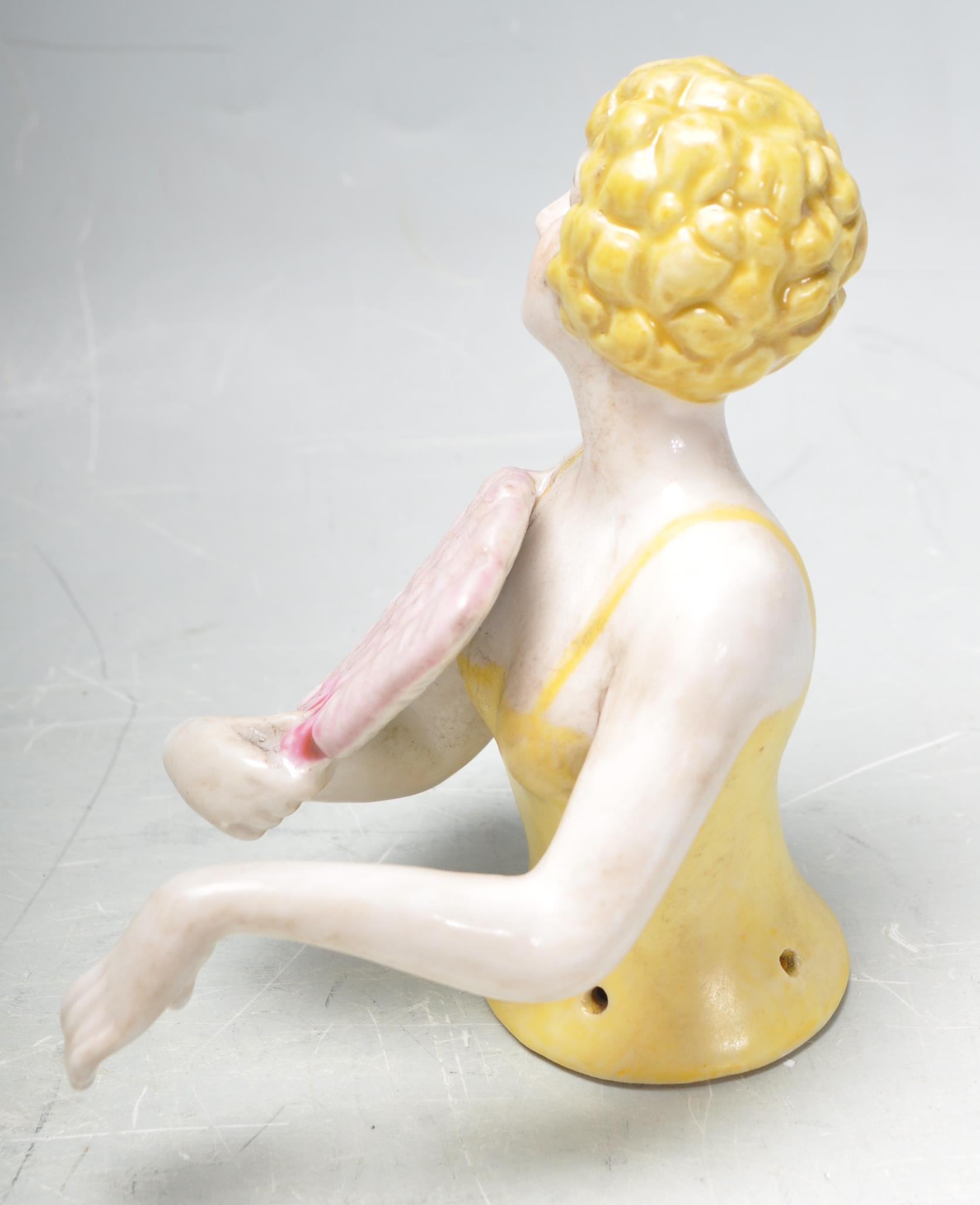 1920S STYLE CERAMIC PIN DOLL. - Image 3 of 5