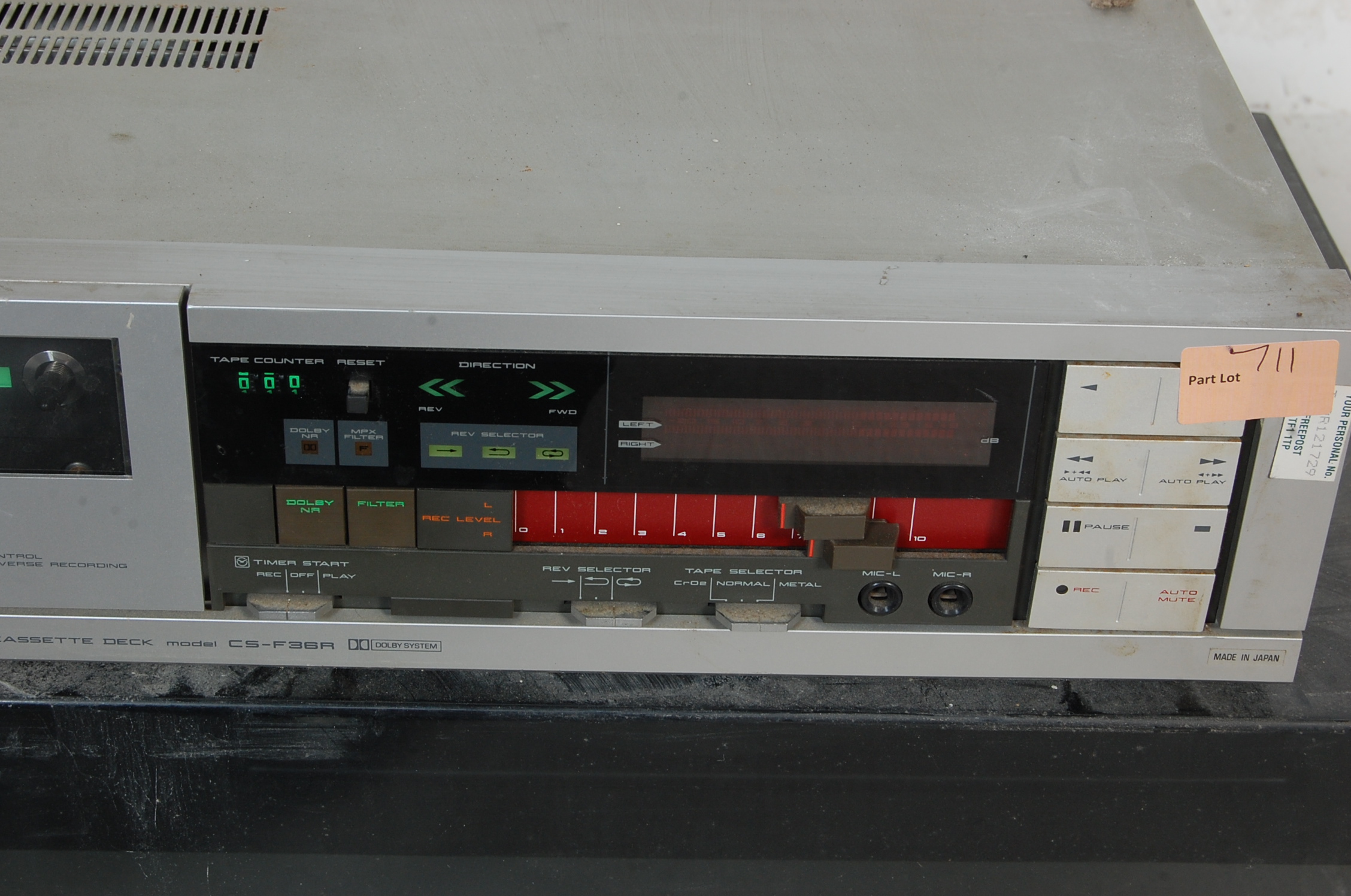 COLLECTION OF VINTAGE 20TH CENTURY AUDIO HI FI STEREO EQUIPMENT - Image 10 of 15