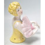 1920S STYLE CERAMIC PIN DOLL.