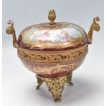 19TH CENTURY LOUIS PHILIPPE SEVRES PORCELAIN POT POURRI