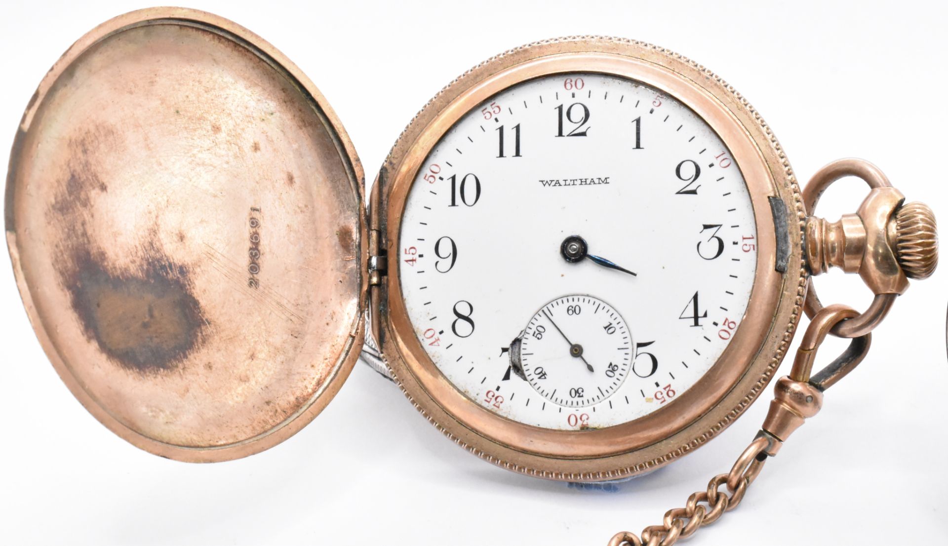 THREE 20TH CENTURY POCKET WATCHES - Bild 2 aus 5