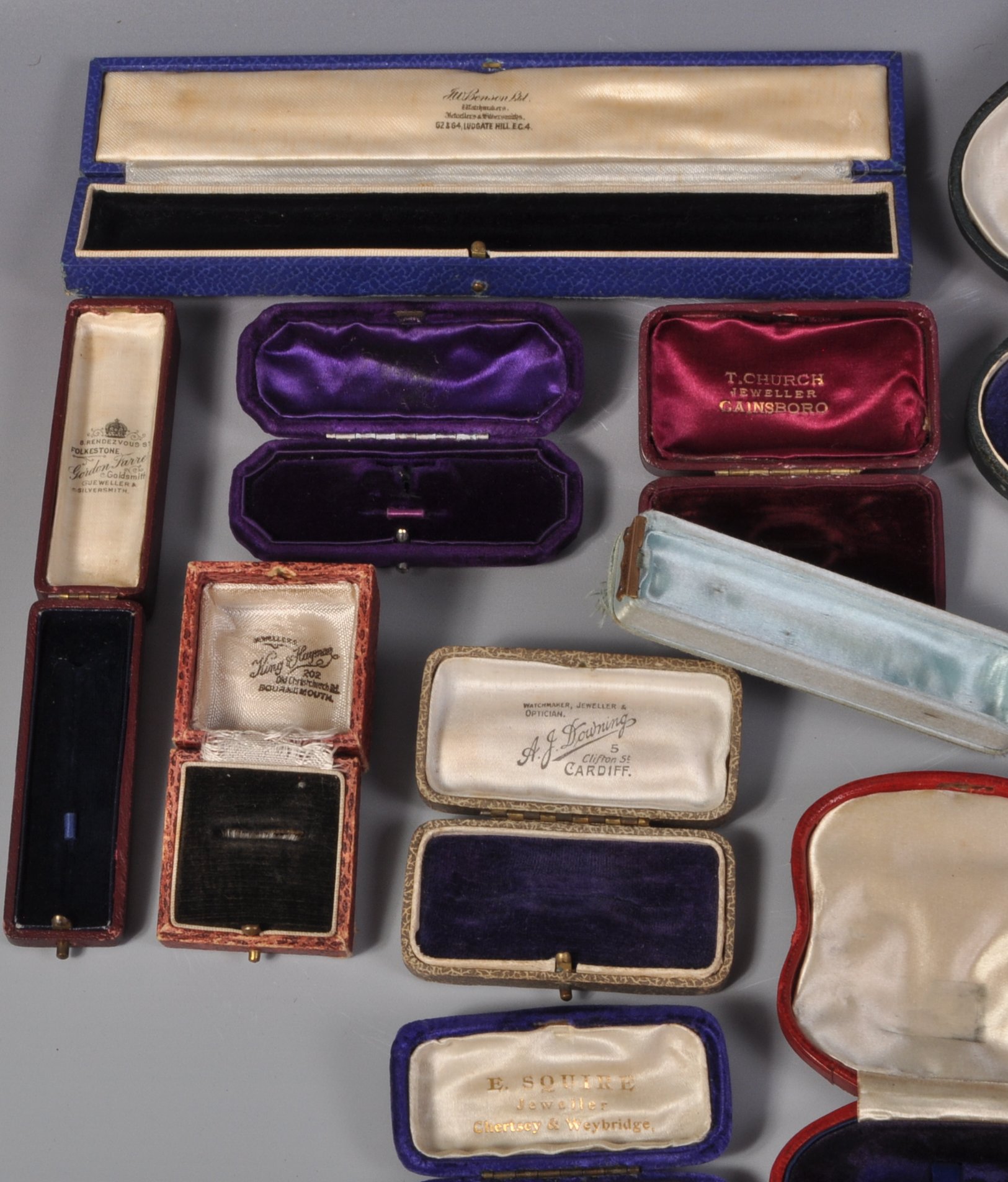 GROUP OF VICTORIAN AND LATER JEWELLERY BOXES - Image 2 of 7