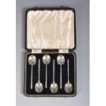 GEORGE V SILVER TEASPOONS BY WILLIAM SUCKLING