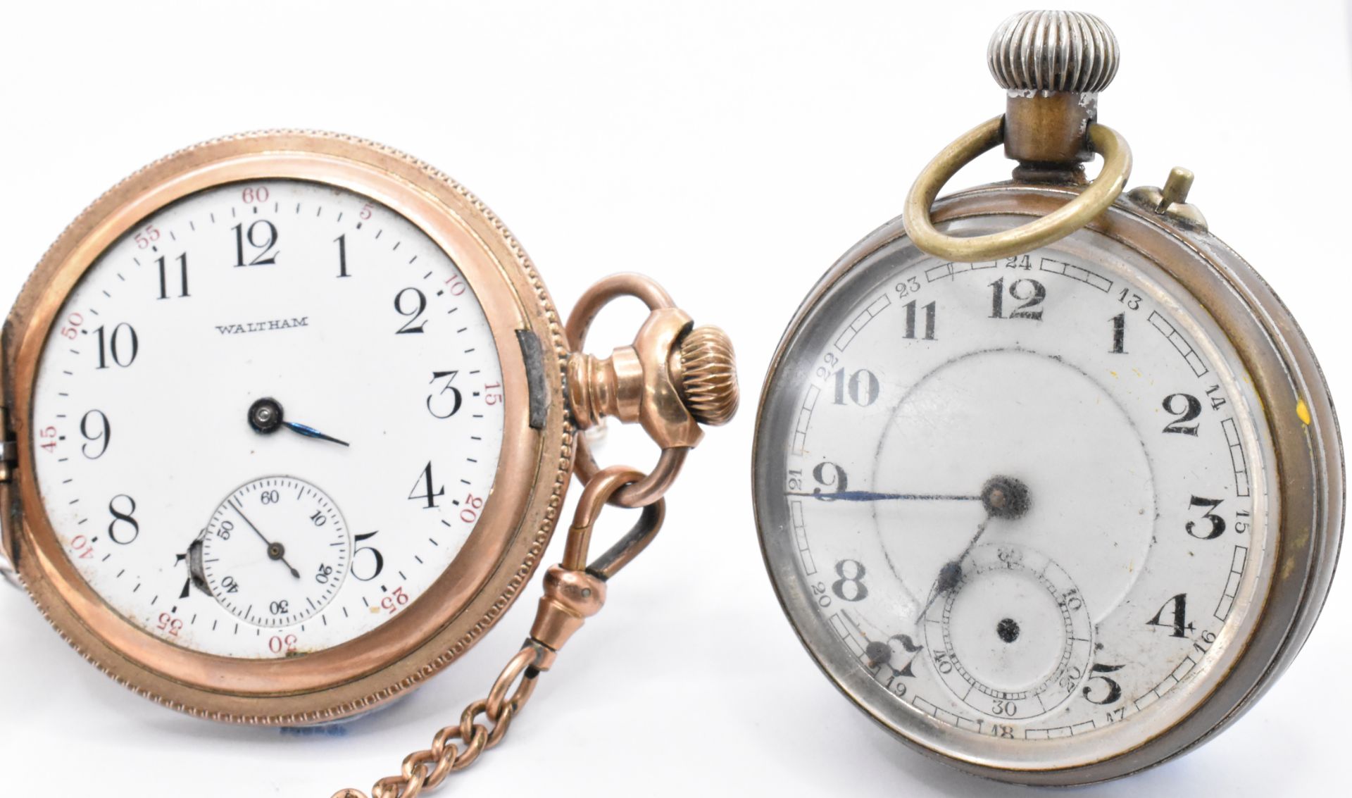 THREE 20TH CENTURY POCKET WATCHES - Bild 3 aus 5