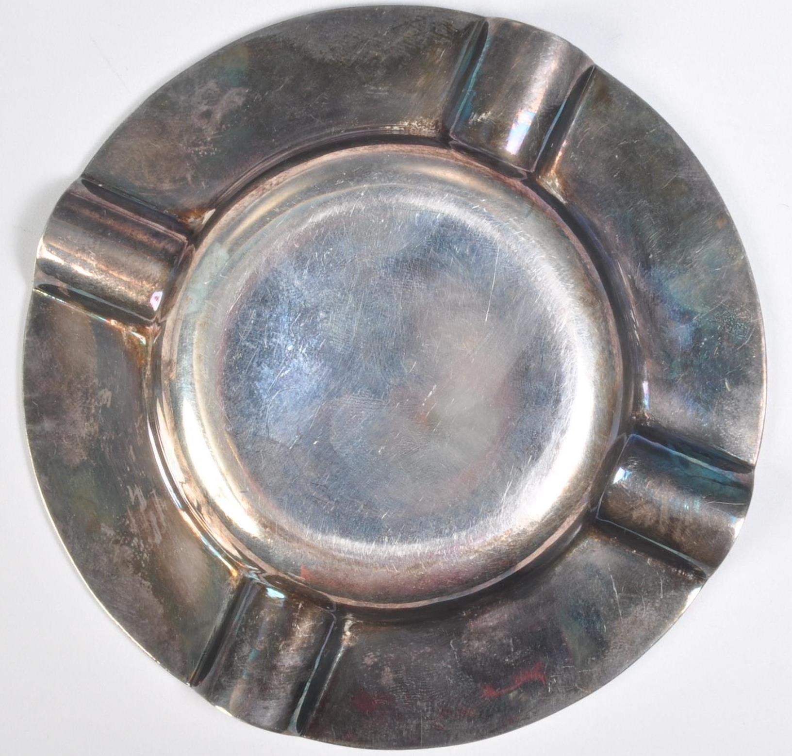 1970'S FRANCIS HOWARD SILVER ASH TRAY - Image 5 of 5