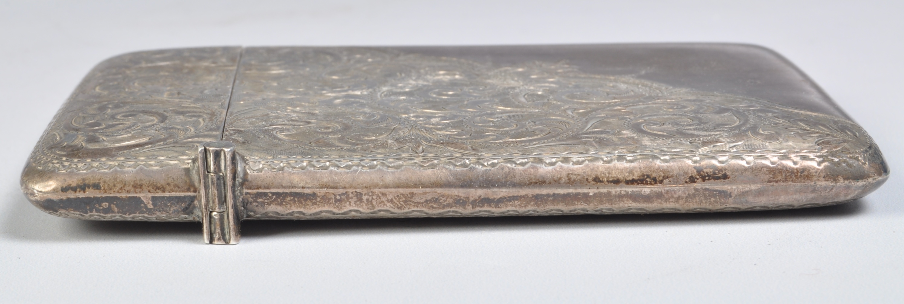 1907 BIRMINGHAM SILVER HALLMARKED CARD CASE / CIGARETTE CASE - Image 5 of 5