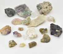 COLLECTION OF MINERAL CRYSTAL SPECIMENS