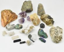 COLLECTION OF MINERAL & CRYSTAL SPECIMENS