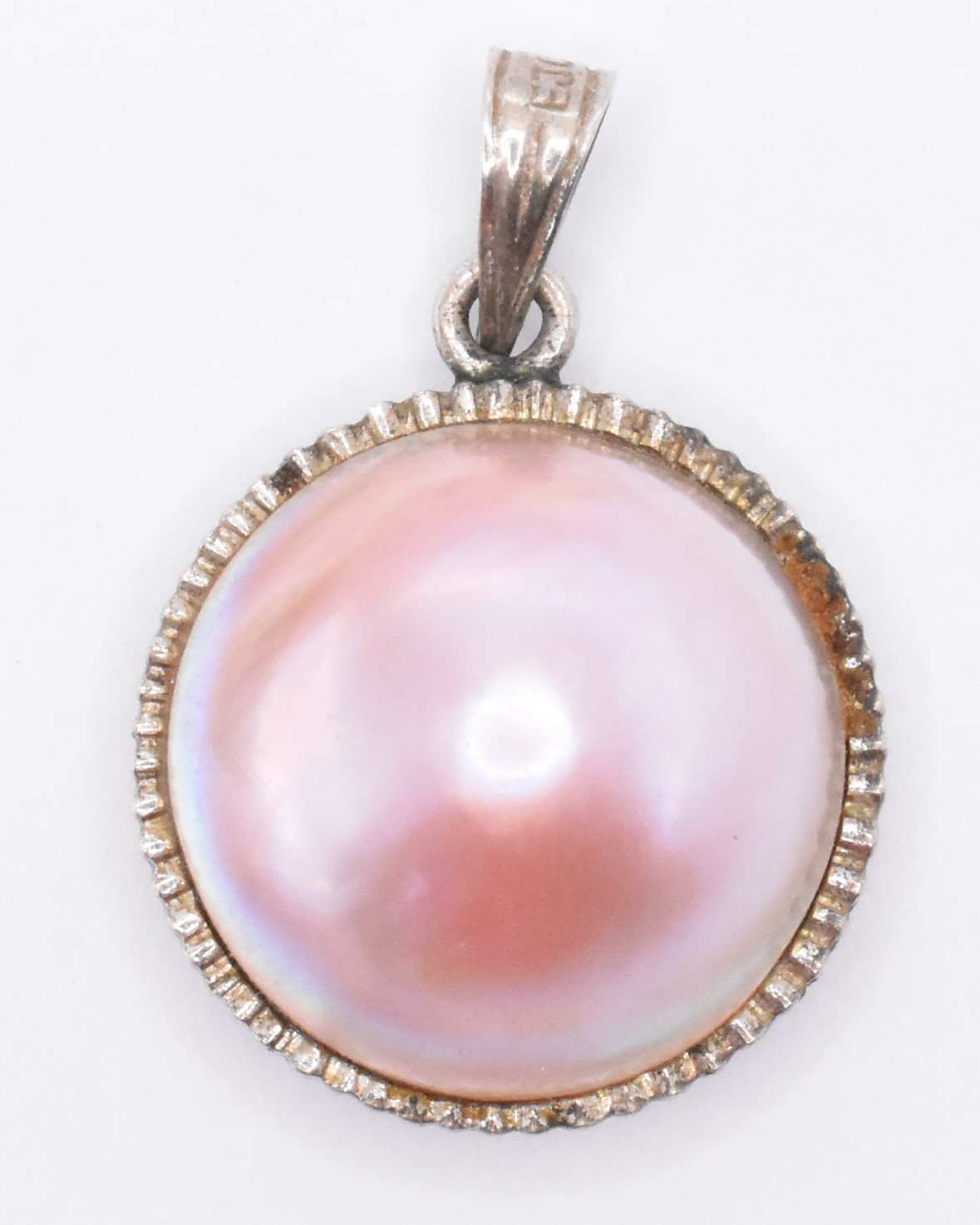 VINTAGE PINK HALF PEARL JEWELLERY SUITE - Image 4 of 7