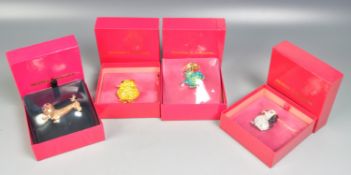 FOUR PIECES OF BUTLER & WILSON ANIMAL JEWELLERY