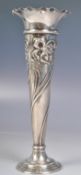 1901 EDWARDIAN SILVER HALLMARKED VASE BY MAPIN AND WEBB