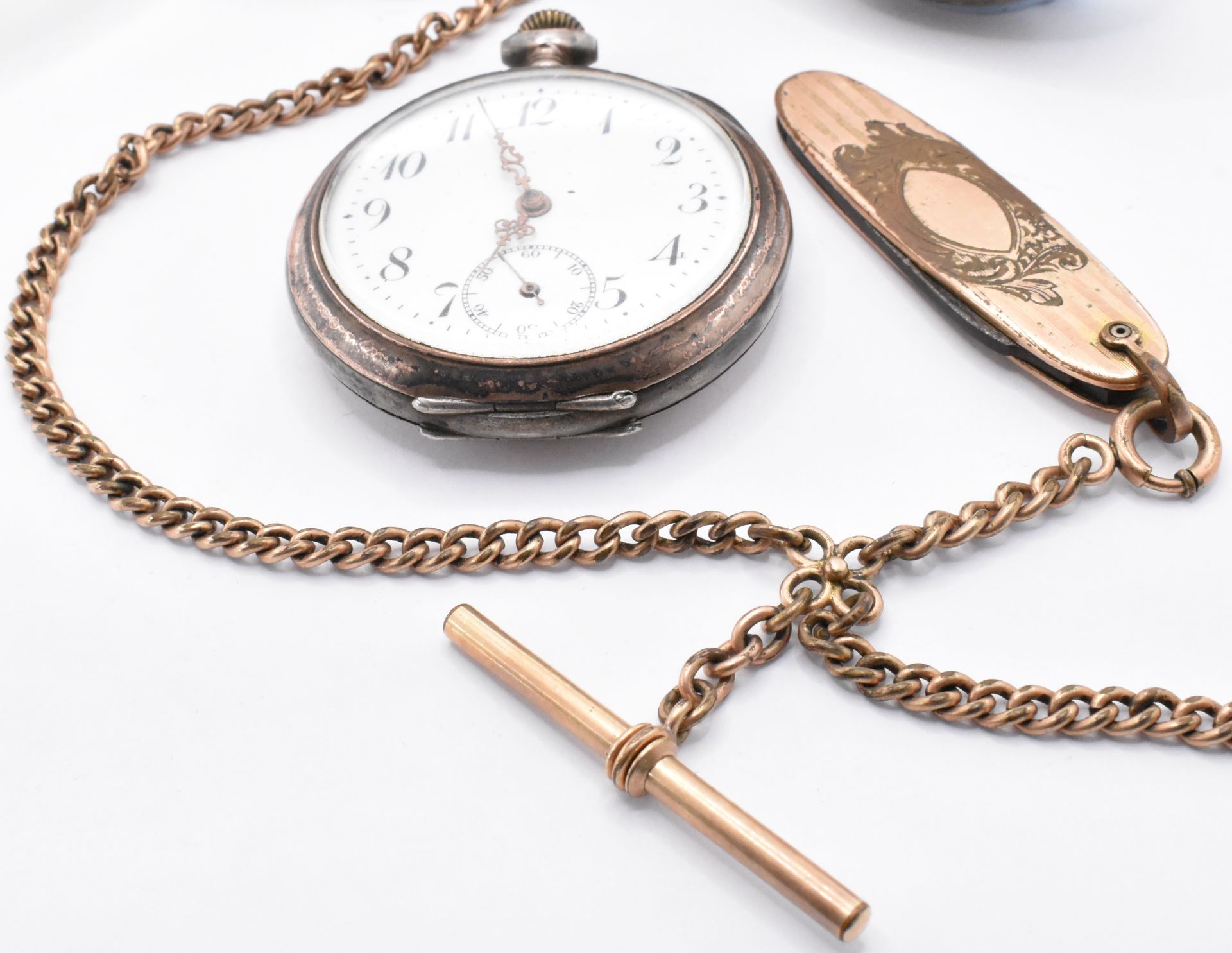 THREE 20TH CENTURY POCKET WATCHES - Bild 4 aus 5