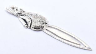 STERLING SILVER PETER RABBIT BOOKMARK.