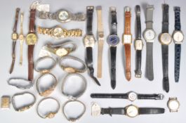 LARGE COLLECTION OF 1960’S AND LATER WRISTWATCHES