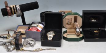 COLLECTION OF LADIES AND GENTLEMAN'S WRIST WATCHES