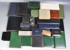 COLLECTION OF VINTAGE JEWELLERY BOXES