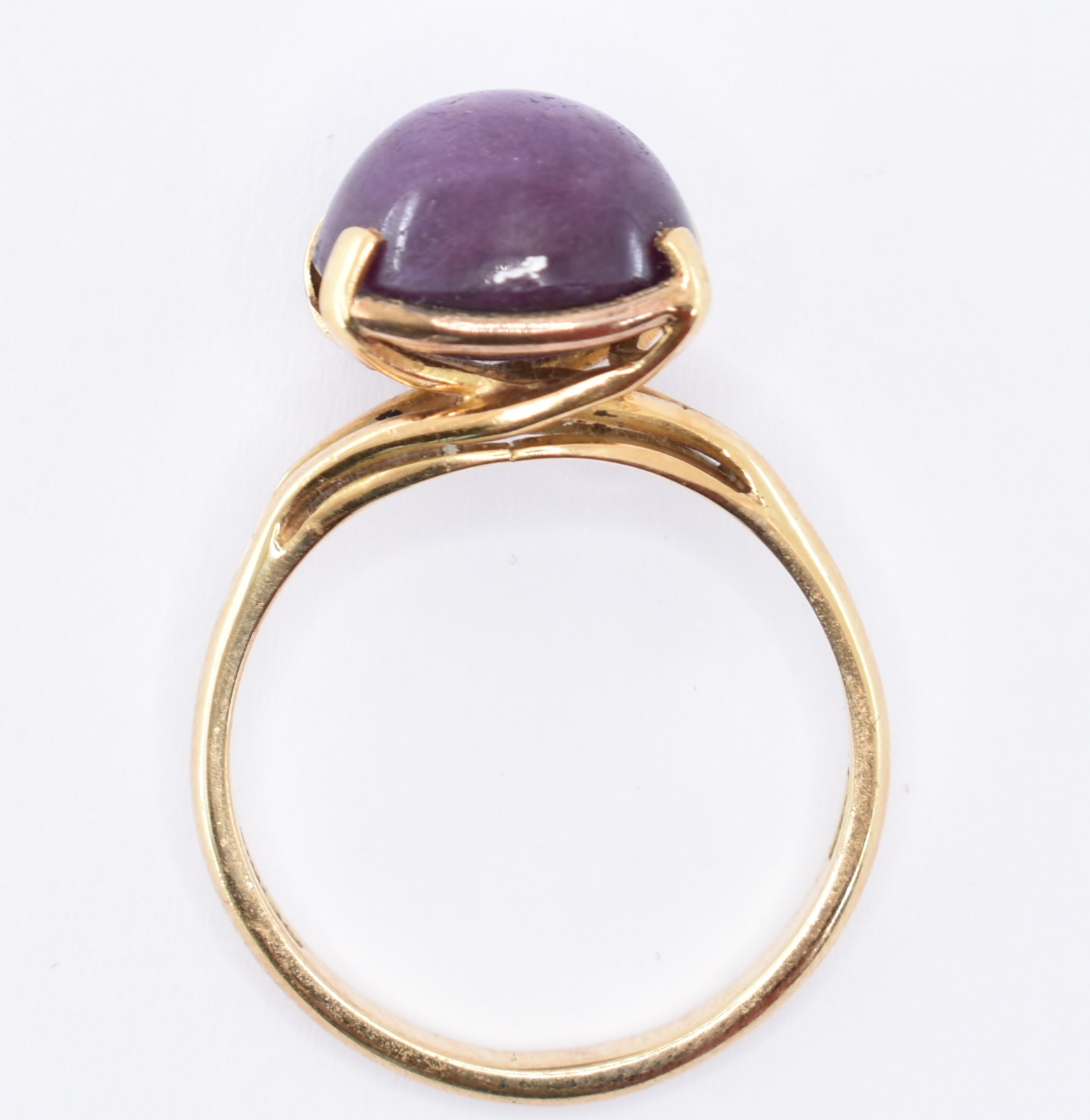 18CT GOLD STAR RUBY RING - Image 7 of 9