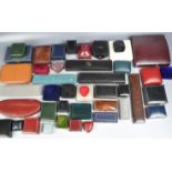 COLLECTION OF VINTAGE JEWELLERY BOXES