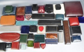 COLLECTION OF VINTAGE JEWELLERY BOXES