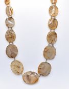 VICTORIAN AGATE PANEL NECKLACE