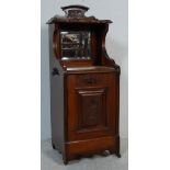 19TH CENTURY VICTORIAN MAHOGANY PURDONIUM COAL SCUTTLE