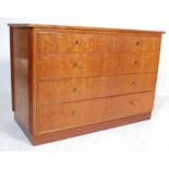 MID 20TH CENTURY WALNUT CHEST OF DRAWERS