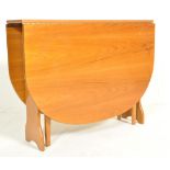 1960’S TEAK WOOD DROP LEAF DINING TABLE / OCCASIONAL TABLE