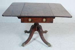 19TH CENTURY GEORGIAN MAHOGANY SOFA TABLE