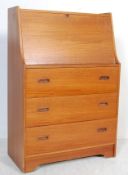 RETRO VINTAGE TEAK WOOD STUDENT BUREAU