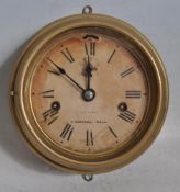 LATE 19TH CENTURY EARLY 20TH CENTURY SETH THOMAS BULKHEAD CLOCK