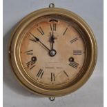 LATE 19TH CENTURY EARLY 20TH CENTURY SETH THOMAS BULKHEAD CLOCK