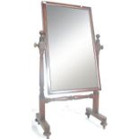 REGENCY 19TH CENTURY LARGE CHEVAL MIRROR