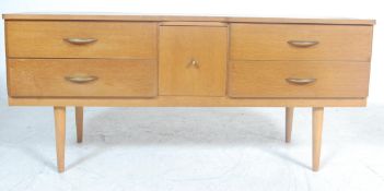 MID 20TH CENTURY LIGHT OAK VENNER SIDEBOARD CREDENZA