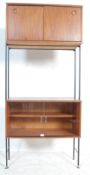 RETRO VINTAGE LATE 20TH CENTURY LADDERAX STYLE AVALON SHELVING UNIT