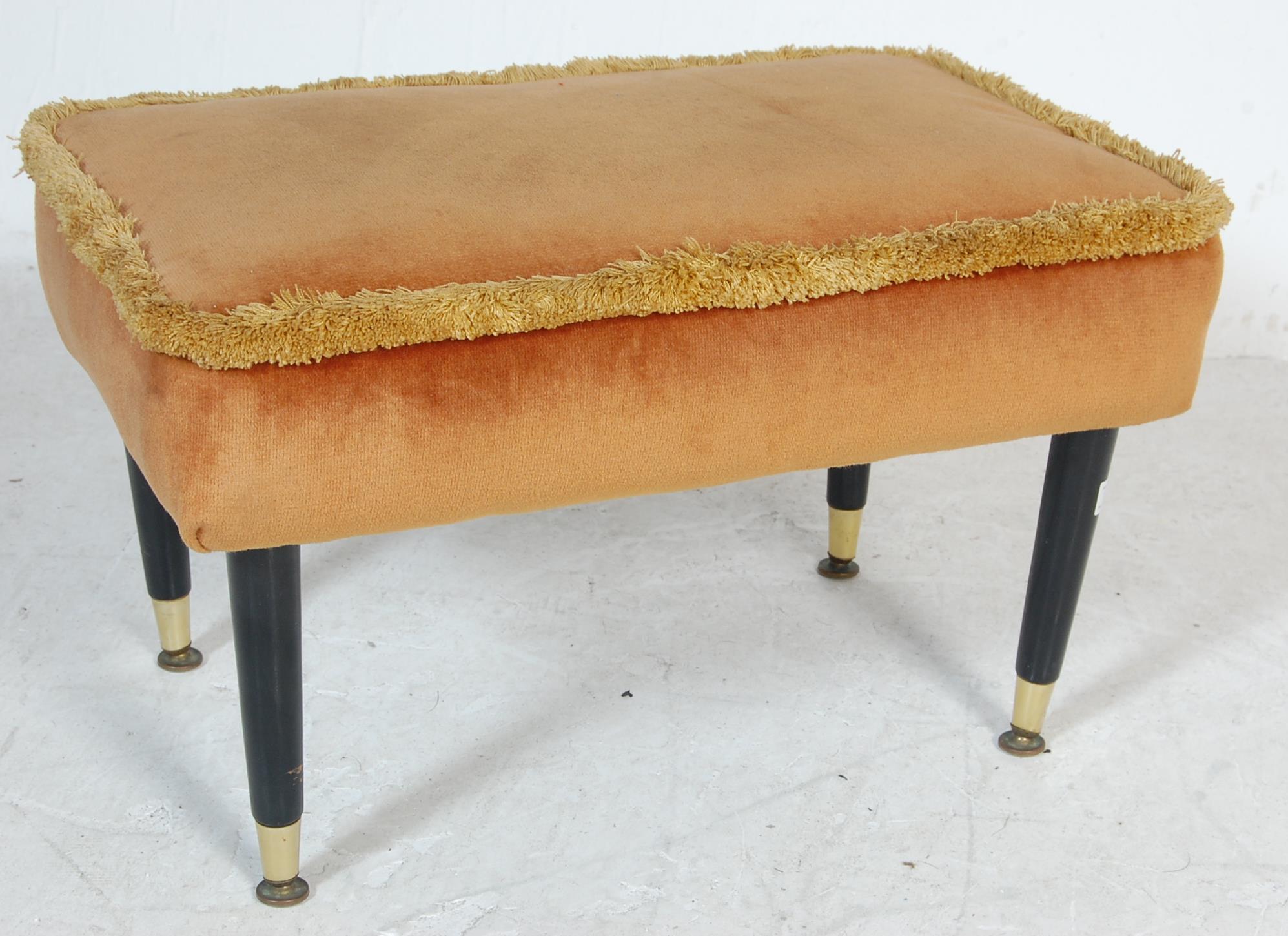 1950’S VINTAGE RETRO DRESSING TABLE STOOL - Image 2 of 5